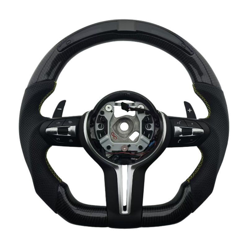 M3 F80+Cuir+LED+Fibre de carbone