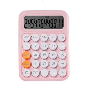 Mechanical Keyboard Pea Shaped Buttons Korean Style Polka Dot Layout Office Use Accounting Finance - Product Image 5