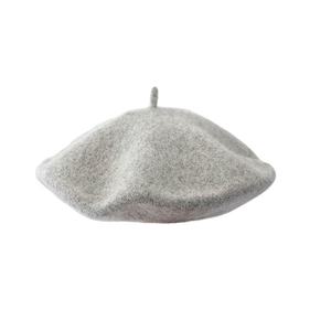 Boina <span class=keywords><strong>de</strong></span> <span class=keywords><strong>lana</strong></span> a la moda para mujer y niña, <span class=keywords><strong>gorro</strong></span> <span class=keywords><strong>de</strong></span> boina francesa, <span class=keywords><strong>gorro</strong></span> <span class=keywords><strong>de</strong></span> Color sólido - Product Image 3