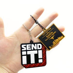 Custom Sports Team Logo Soft PVC Keychain 3D <b>Rubber</b> Key <b>Ring</b> for Football Club Fans & Souvenirs - Product Image 6