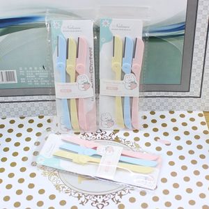 Nalamei – tondeuse à sourcils, lot de 3, pointe arrondie en plastique, outil de beauté pour femmes - Product Image 1