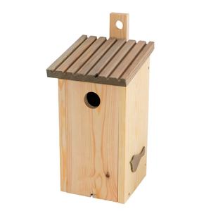 Nestkast plat dak vogelhuisje voor vogels - Product Image 1