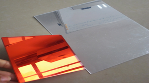 عينة مجانية البرسبيكس الأكريليك الذهبي مرآة الاكريليك ورقة الزجاج 6 الألوان المتطابقة الاكريليك قطع - Product Image 3