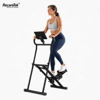 Equipo de Ejercicio para Interiores, Simulador de Escaleras, Máquina de Ejercicio Aeróbico, Ejercicio Diario para Pérdida de Peso, Dispositivo Cardiovascular con Estructura de Acero