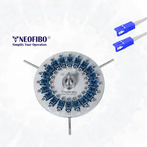 Neofibo SC-PC-20SK SC UPC Verbinder 20 Positionen Rackhalterteil Schleifmaschine Glasfaser-Poliervorrichtung