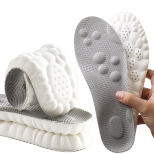 Semelles Confort Sportives Direct Usine Haute Qualité 4D Circulation Respirabilité Mousse à Mémoire de Forme PU Soutien Voûte Plantaire Unisexe Confort Optimal - Product Image 1