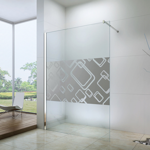 Paneles de Vidrio Templado para Ducha Exceed con Barra de Soporte Ajustable - Product Image 4
