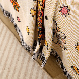 गर्म बिक्री देशी अमेरिकी रेगिस्तान बुना हुआ कंबल कस्टम समर्थन हैंडबुने सोफे फेंक पिकनिक शिविर घर सजावट कंबल - Product Image 4