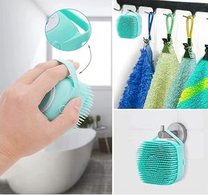 Soft Silicone <b>Pet</b> Bath Massage <b>Brush</b> Grooming Scrubber Hair Remover Cleaning <b>Brush</b> for Dogs and Cats - Product Image 5
