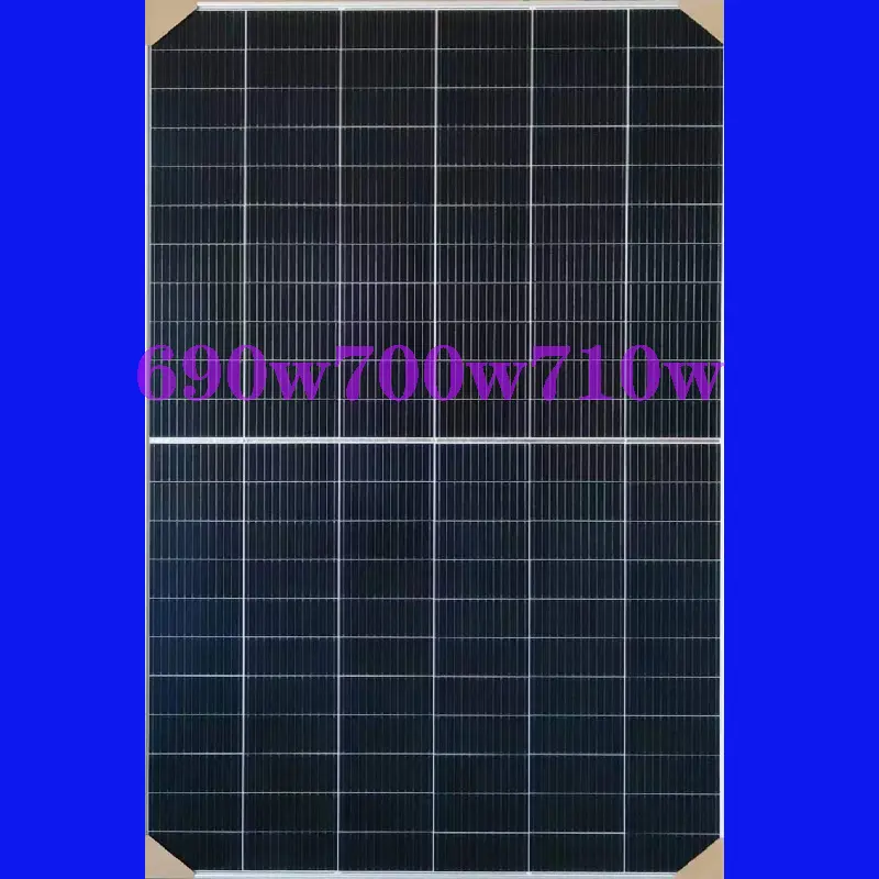 690w700w 710 단결정 실리콘. 태양 전지 패널. 태양 광 패널. 태양 모듈. 태양광 발전