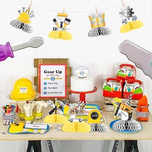 8 Piezas de Decoración con Forma de Panal de Abeja para Fiestas Temáticas, Decoraciones para Fiestas de Cumpleaños de Niños y Artículos para Baby Shower - Product Image 5