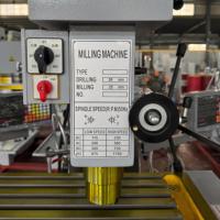 Bohr- und Fräsmaschine ZX50C Universelle Mittelschwere Hochpräzisions-Fräskopf mit Automatischem Vorschub und Digitalanzeige für Metallbearbeitung