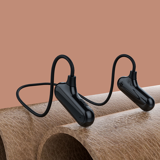 New Products V5.0 High Defi Stereo Voice Wireless Neckband Headphone bluetooth air Conduction Earphone