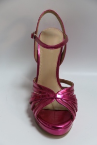 Nuovi <span class=keywords><strong>Sandali</strong></span> da Donna alla Moda <span class=keywords><strong>con</strong></span> Plateau e <span class=keywords><strong>Tacco</strong></span> Alto, Comodi <span class=keywords><strong>con</strong></span> Chiusura Slip-On, Caratteristiche Morbide e Cinturini Luccicanti - Product Image 5