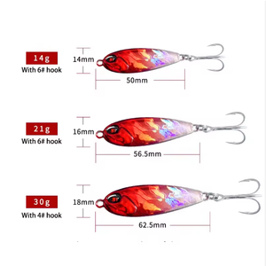 Aotuo Leurre métallique de style <span class=keywords><strong>Duo</strong></span> court japonais, très vendu, 7g 10g 14g 21g 30g, pour la pêche au bar en eau salée depuis le rivage - Product Image 2
