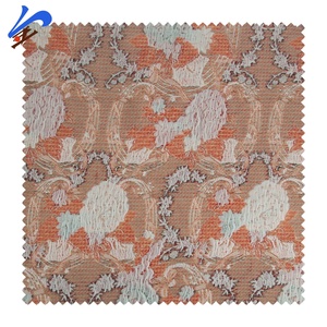 Jindian Thương Hiệu 2024 Mới Thiết Kế Hoa Mô Hình Đa-Màu Sắc 100% <span class=keywords><strong>Polyester</strong></span> Jacquard Dệt Vải Cho Nhà Dệt Sofa Rèm - Product Image 2