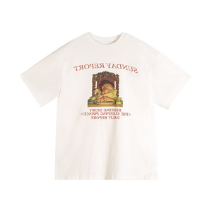 Camiseta de <span class=keywords><strong>Mujer</strong></span> con Estampado Gráfico Extra Grande de Estilo Vintage, Personalizada con Música, Lavada y sin Estampado - Product Image 1