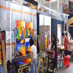 Decoración <span class=keywords><strong>de</strong></span> habitación <span class=keywords><strong>de</strong></span> Hotel lienzo arte Antic Vincent <span class=keywords><strong>Van</strong></span> <span class=keywords><strong>Gogh</strong></span> girasol impresionismo pintura al óleo pintada a mano - Product Image 5