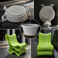 Imprimante 3D industrielle grand format FGF à double extrudeur, vitesse d'impression rapide