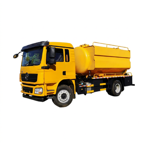 Camion de nettoyage et d'aspiration des égouts combiné SHACMAN L3000 4x2, réservoir de 14 m³, moteur Weichai 220 CV, rayon de braquage compact, pour la vente à l'étranger - Product Image 1