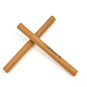 Incense Stick Packaging Tube Incense Protection Custom Sizes Paper Cylinder Packaging Kraft Tube Packaging - Product Image 3