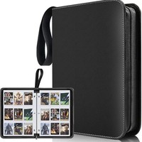 Álbum de Cartas de Juego PU, 900 Posiciones para Cartas, Libro Coleccionador de Cartas Pocket Monster de 9 Bolsillos