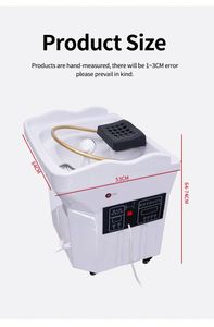Automatic Hair Washing Machine Smart Hair Spa System 60L Water Storage Space-Saving Touchless Shampoo Basin for Scalp Care - Product Image 5