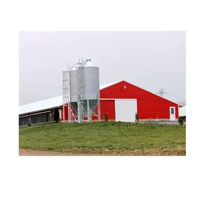 China Made Chicken Poultry Cow Cattle Farm Steel Structure Shed Warehouse Workshop Building