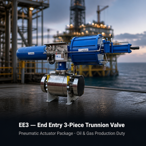 Trunnion d'entrée d'extrémité Cornerstone EE3 pour production extrême d'huile et de gaz, 3 pièces - Product Image 3