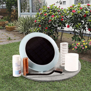 Ioniseur <span class=keywords><strong>solaire</strong></span> de <span class=keywords><strong>piscine</strong></span> autonettoyant Anode en cuivre purifiant l'eau accessoire d'outil de résistance aux algues - Product Image 1