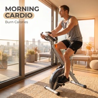 Vélo d'exercice professionnel silencieux pour la maison avec système de freinage magnétique moderne et moniteur de fréquence cardiaque