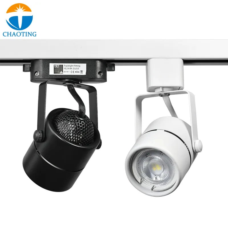 Luz de pista GU10 MR16, accesorio de lámpara LED de 5W, 7W, 9W, reemplazo fácil, GU10, precio al por mayor