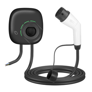 Nuevo Cargador de Pared para Vehículos Eléctricos AC, 7kW 32A, Tipo 2 IEC 62196, Estación de Carga de Montaje en Pared, Voltaje Amplio 95-275V, RCD de 30mA, Logotipo Personalizado OEM - Product Image 1