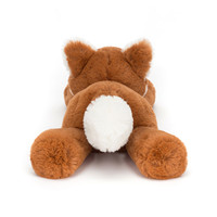 Peluche Jelly Catt Smudge Fox, couette Smudge Fox, animaux en peluche de haute qualité, jouet doux, poupée animaux de la forêt, idéal pour un cadeau d'anniversaire