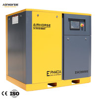 Compresseur d'air à vis à vitesse variable, lubrifié, sur mesure, 132 kW/175 ch, faible bruit