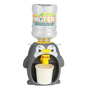 儿童游戏屋玩具厨房假装玩卡通鸭企鹅造型迷你儿童饮水机玩具