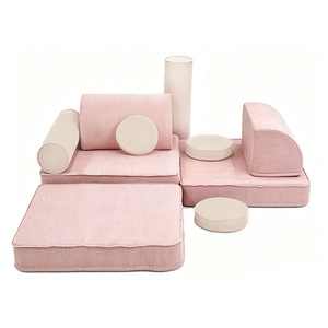 Canapé modulaire pour enfants en mousse haute densité, canapé de jeu <span class=keywords><strong>convertible</strong></span>, meubles durables et lavables pour tout-petits - Product Image 4