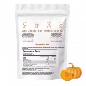 Cápsulas de Gel Suave de 180 Unidades, Aceite de Semilla de Calabaza Prensado en Frío con Saw Palmetto, Suplemento Herbal, Venta al por Mayor OEM - Product Image 2