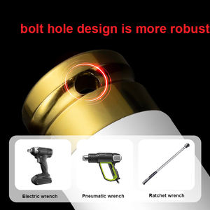 8 embouts pneumatiques allongés <span class=keywords><strong>de</strong></span> 1/2 pouce pour protéger les écrous et éviter les rayures - Product Image 4