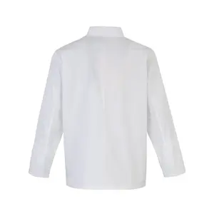 เสื้อแจ็คเก็ตแขนยาวติดกระดุมแบบกดสำหรับเชฟ - Product Image 5