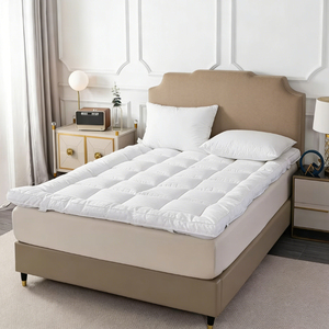 Cubrecolchón Suave y Transpirable con Rayas, Extra Grueso, Acolchado, Alternativa Esponjosa al Relleno de Almohada, <span class=keywords><strong>Precio</strong></span> al por Mayor - Product Image 2