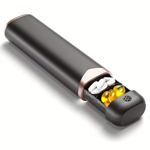 FOCUS Nouveau Organisateur de Pilules Hebdomadaire Classique en Alliage d'Aluminium de Haute Qualité avec Logo Personnalisé, Sans BPA, pour Voyage et <span class=keywords><strong>Promotion</strong></span> - Product Image 4