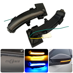 <span class=keywords><strong>Clignotant</strong></span> LED dynamique bleu neuf pour Skoda Octavia Mk3 A7 5E 2014-2019, <span class=keywords><strong>clignotant</strong></span> de rétroviseur, lumière de <span class=keywords><strong>clignotant</strong></span> avant, lampes de <span class=keywords><strong>voiture</strong></span> - Product Image 5