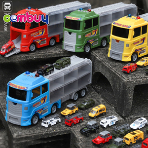 Hợp Kim Ma Sát Điện Lưu Trữ Mô Hình Xe Tải Vận Chuyển <span class=keywords><strong>Container</strong></span> Đồ Chơi - Product Image 3