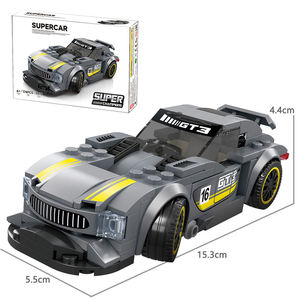 Wange 2870 Creative MOC Block <b>Car</b> Supercar Sports <b>Car</b> City Decoration Kids Assemble <b>Building</b> Block Plastic Toy Set Gift Juguete - Product Image 4