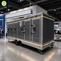 Toilettes mobiles Goeasy Stable, style salle de bain, remorque WC avec escalier d'accès pliable pour une entrée facile