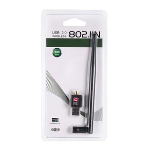 USB 2,0 Tarjeta de red WiFi Computadora inalámbrica Receptor USB externo con 5Db para aplicaciones de servidor - Product Image 1