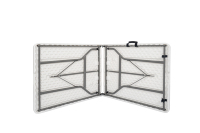 Vente en gros Table pliante de jardin de 6 pieds Tables pliantes en plastique de jardin extérieur pour événement