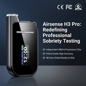 Éthylotest numérique portable H3 personnalisé avec logo pour la <span class=keywords><strong>mesure</strong></span> et l'analyse de l'<span class=keywords><strong>alcoolémie</strong></span> - Product Image 3