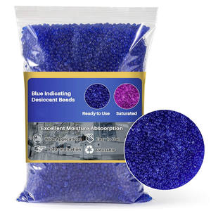 고품질 청색 실리카겔 25kg/백 자체 지시형 흡습제 물 흡착 건조용 제습제 - Product Image 1
